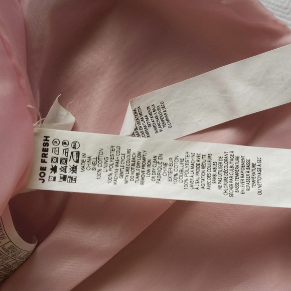 joe fresh double breasted lined trench coat 12-18 months baby toddler girls - Picture 5 of 7